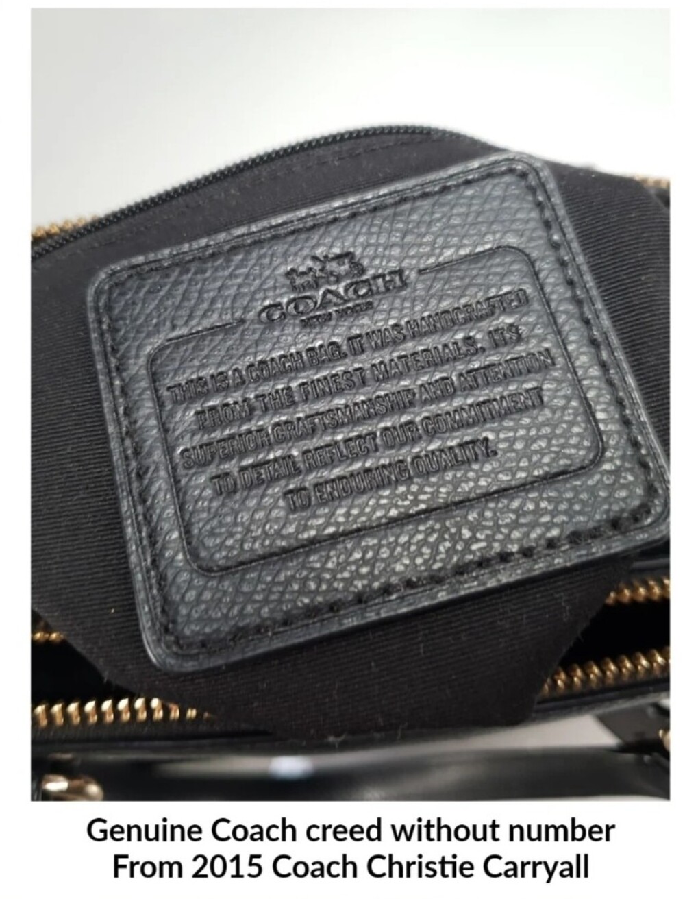 🛑 MUST READ: How to Spot a Fake Coach Bag Guide 🛑 - Picture 11 of 16
